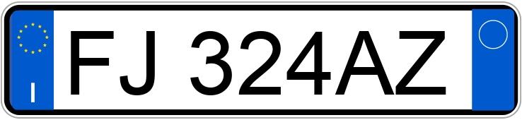 Numer rejestracyjny FJ324AZ posiada RENAULT Clio 4a serie