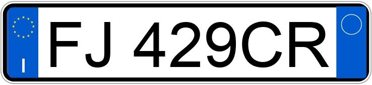 Numer rejestracyjny FJ429CR posiada SUZUKI Swift Numer rejestracyjny FJ429CR posiada SUZUKI Swift