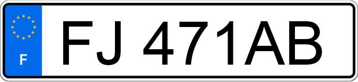 Numer rejestracyjny FJ471AB posiada RENAULT CLIO IV