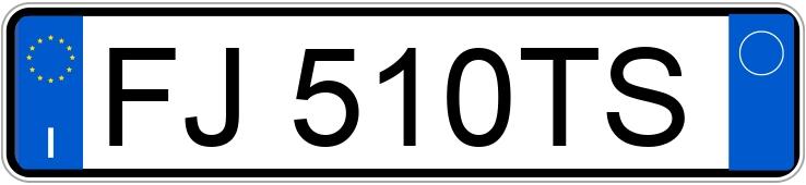 Numer rejestracyjny FJ510TS posiada FORD Focus 3a serie