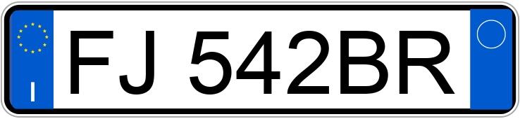 Numer rejestracyjny FJ542BR posiada VOLKSWAGEN Polo 5a serie