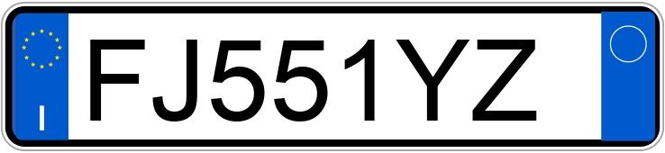 Numer rejestracyjny FJ551YZ posiada SEAT Leon 3a serie