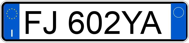 Numer rejestracyjny FJ602YA posiada AUDI A5 2a serie Numer rejestracyjny FJ602YA posiada AUDI A5 2a serie