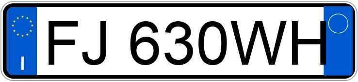 Numer rejestracyjny FJ630WH posiada FIAT 500X Numer rejestracyjny FJ630WH posiada FIAT 500X