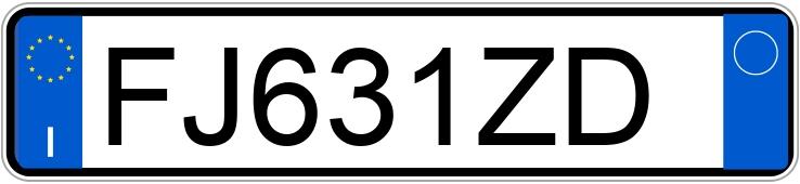 Numer rejestracyjny FJ631ZD posiada JEEP Renegade