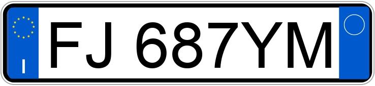 Numer rejestracyjny FJ687YM posiada FORD Fiesta 6a serie Numer rejestracyjny FJ687YM posiada FORD Fiesta 6a serie