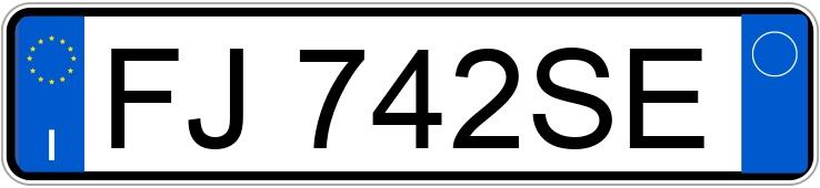 Numer rejestracyjny FJ742SE posiada SEAT Leon 3a serie