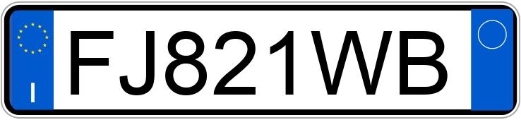 Numer rejestracyjny FJ821WB posiada DACIA Sandero 2a serie