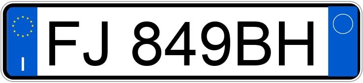 Numer rejestracyjny FJ849BH posiada VOLKSWAGEN Polo 5a serie Numer rejestracyjny FJ849BH posiada VOLKSWAGEN Polo 5a serie