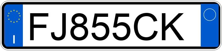 Numer rejestracyjny FJ855CK posiada LANCIA Ypsilon 3a serie