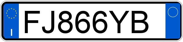 Numer rejestracyjny FJ866YB posiada FIAT Doblo 3a serie Numer rejestracyjny FJ866YB posiada FIAT Doblo 3a serie