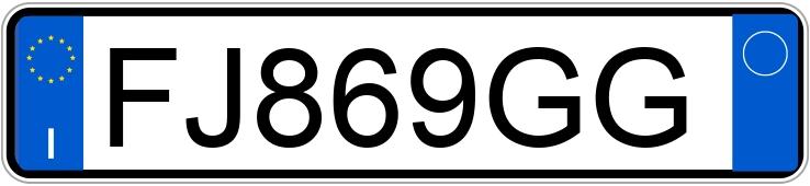 Numer rejestracyjny FJ869GG posiada NISSAN Qashqai 2a serie