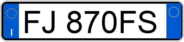 Numer rejestracyjny FJ870FS posiada FIAT 500X Numer rejestracyjny FJ870FS posiada FIAT 500X