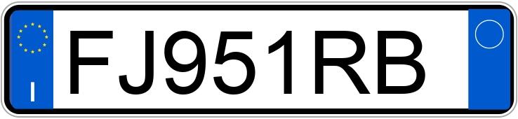 Numer rejestracyjny FJ951RB posiada HYUNDAI i10 2a serie