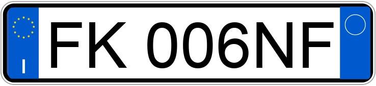 Numer rejestracyjny FK006NF posiada FORD Kuga 2a serie Numer rejestracyjny FK006NF posiada FORD Kuga 2a serie