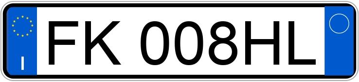 Numer rejestracyjny FK008HL posiada VOLKSWAGEN Golf 7a serie Numer rejestracyjny FK008HL posiada VOLKSWAGEN Golf 7a serie