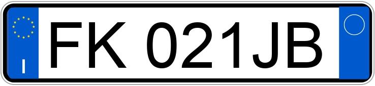 Numer rejestracyjny FK021JB posiada PEUGEOT 3008