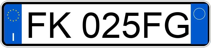 Numer rejestracyjny FK025FG posiada BMW Serie 3 318d Msport (110 kw)