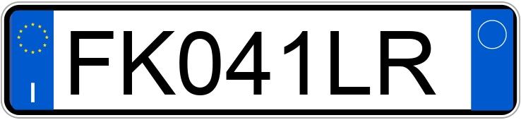 Numer rejestracyjny FK041LR posiada RENAULT Clio 4a serie