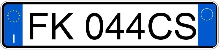 Numer rejestracyjny FK044CS posiada MASERATI Levante Numer rejestracyjny FK044CS posiada MASERATI Levante