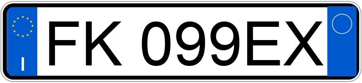 Numer rejestracyjny FK099EX posiada VOLKSWAGEN Golf 7a serie Numer rejestracyjny FK099EX posiada VOLKSWAGEN Golf 7a serie