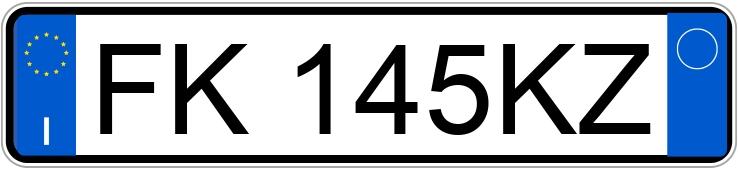 Numer rejestracyjny FK145KZ posiada SEAT Ibiza 4a serie Numer rejestracyjny FK145KZ posiada SEAT Ibiza 4a serie