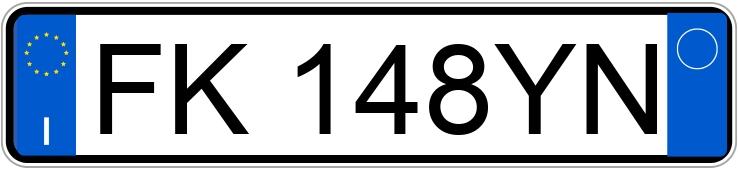 Numer rejestracyjny FK148YN posiada AUDI Q2