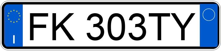 Numer rejestracyjny FK303TY posiada HYUNDAI Tucson 2a serie Numer rejestracyjny FK303TY posiada HYUNDAI Tucson 2a serie