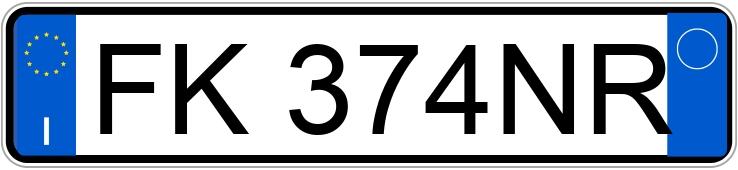 Numer rejestracyjny FK374NR posiada RENAULT Clio 4a serie