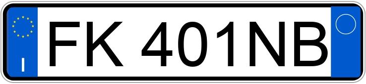 Numer rejestracyjny FK401NB posiada FIAT Tipo Numer rejestracyjny FK401NB posiada FIAT Tipo