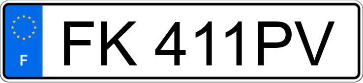 Numer rejestracyjny FK411PV posiada MERCEDES CLASSE CLA II