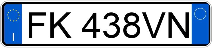 Numer rejestracyjny FK438VN posiada FORD Fiesta 7a serie Numer rejestracyjny FK438VN posiada FORD Fiesta 7a serie