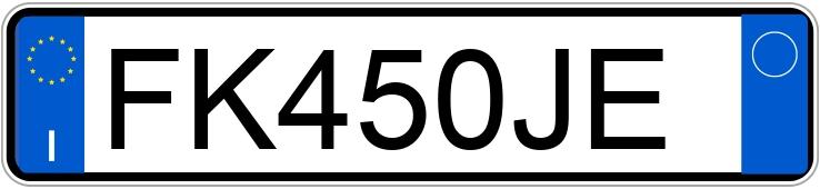 Numer rejestracyjny FK450JE posiada VOLKSWAGEN Golf 7a serie Numer rejestracyjny FK450JE posiada VOLKSWAGEN Golf 7a serie
