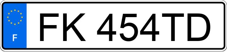 Numer rejestracyjny FK454TD posiada PORSCHE BOXSTER