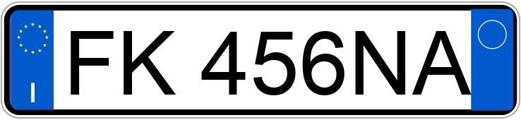 Numer rejestracyjny FK456NA posiada CITROEN C3 3a serie