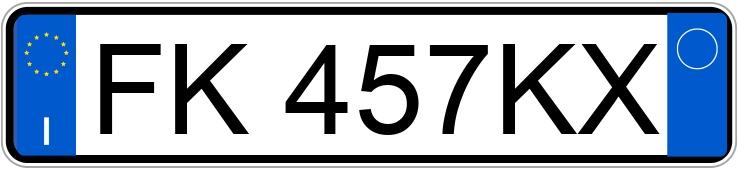 Numer rejestracyjny FK457KX posiada OPEL Mokka 1a serie Numer rejestracyjny FK457KX posiada OPEL Mokka 1a serie