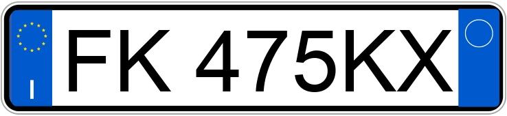 Numer rejestracyjny FK475KX posiada SSANGYONG Tivoli