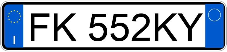 Numer rejestracyjny FK552KY posiada HYUNDAI i10 2a serie