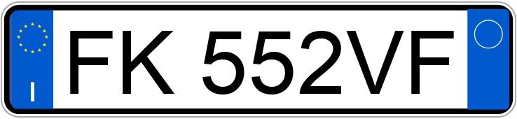 Numer rejestracyjny FK552VF posiada SUBARU Forester 4a serie Numer rejestracyjny FK552VF posiada SUBARU Forester 4a serie