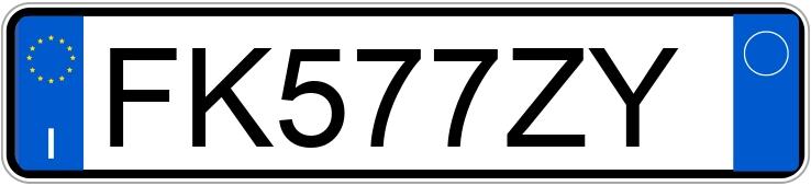 Numer rejestracyjny FK577ZY posiada MERCEDES Classe C Cpe