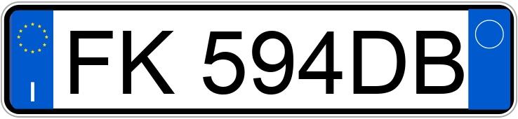 Numer rejestracyjny FK594DB posiada RENAULT Clio 4a serie Numer rejestracyjny FK594DB posiada RENAULT Clio 4a serie