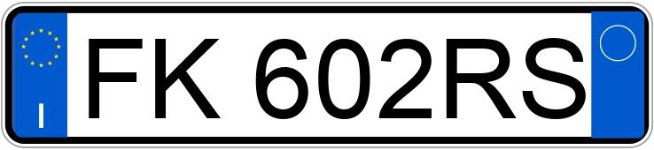 Numer rejestracyjny FK602RS posiada TOYOTA Prius 3a serie Numer rejestracyjny FK602RS posiada TOYOTA Prius 3a serie