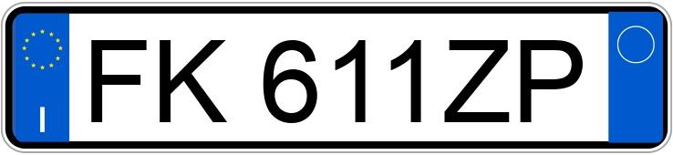 Numer rejestracyjny FK611ZP posiada LAND ROVER Range Rover Velar