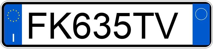 Numer rejestracyjny FK635TV posiada TOYOTA Yaris 3a serie Numer rejestracyjny FK635TV posiada TOYOTA Yaris 3a serie