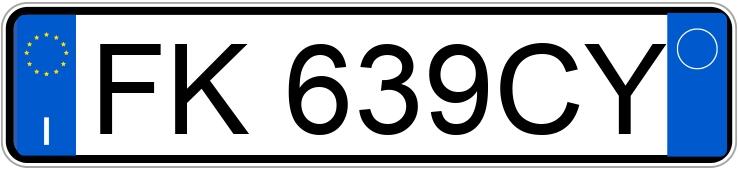 Numer rejestracyjny FK639CY posiada ALFA ROMEO Giulietta Numer rejestracyjny FK639CY posiada ALFA ROMEO Giulietta