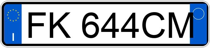 Numer rejestracyjny FK644CM posiada DACIA Sandero 2a serie Numer rejestracyjny FK644CM posiada DACIA Sandero 2a serie