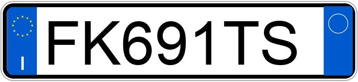 Numer rejestracyjny FK691TS posiada AUDI Q7 2a serie Numer rejestracyjny FK691TS posiada AUDI Q7 2a serie