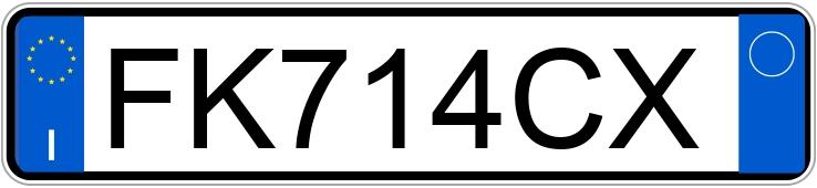 Numer rejestracyjny FK714CX posiada HYUNDAI i10 2a serie