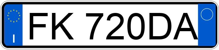 Numer rejestracyjny FK720DA posiada RENAULT Clio 4a serie Numer rejestracyjny FK720DA posiada RENAULT Clio 4a serie