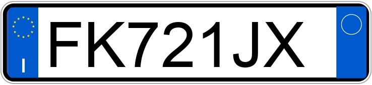 Numer rejestracyjny FK721JX posiada MERCEDES Classe E